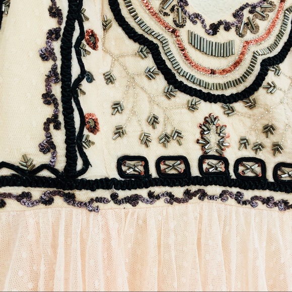 ❗️last One❗️Free People embellished Maxi NWT - Picture 6 of 8